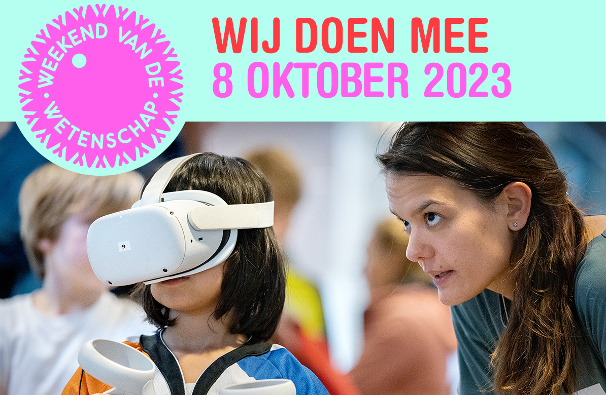 Announcement ‘Weekend van de Wetenschap’ on October 8th